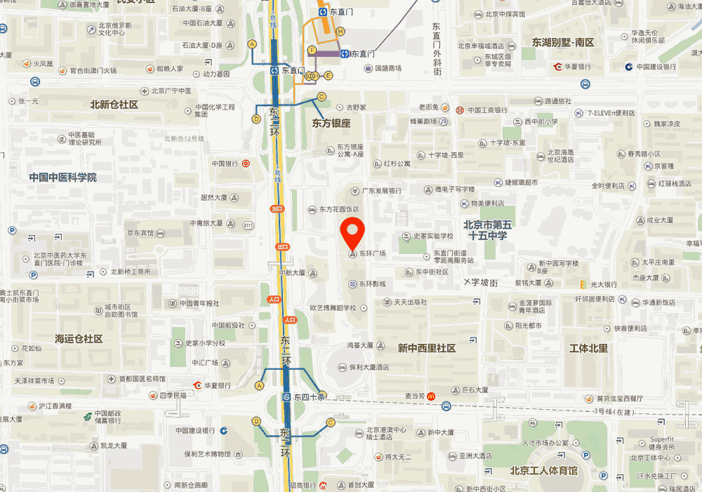 东环广场位置地图